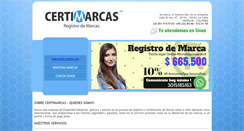 Desktop Screenshot of certimarcas.com